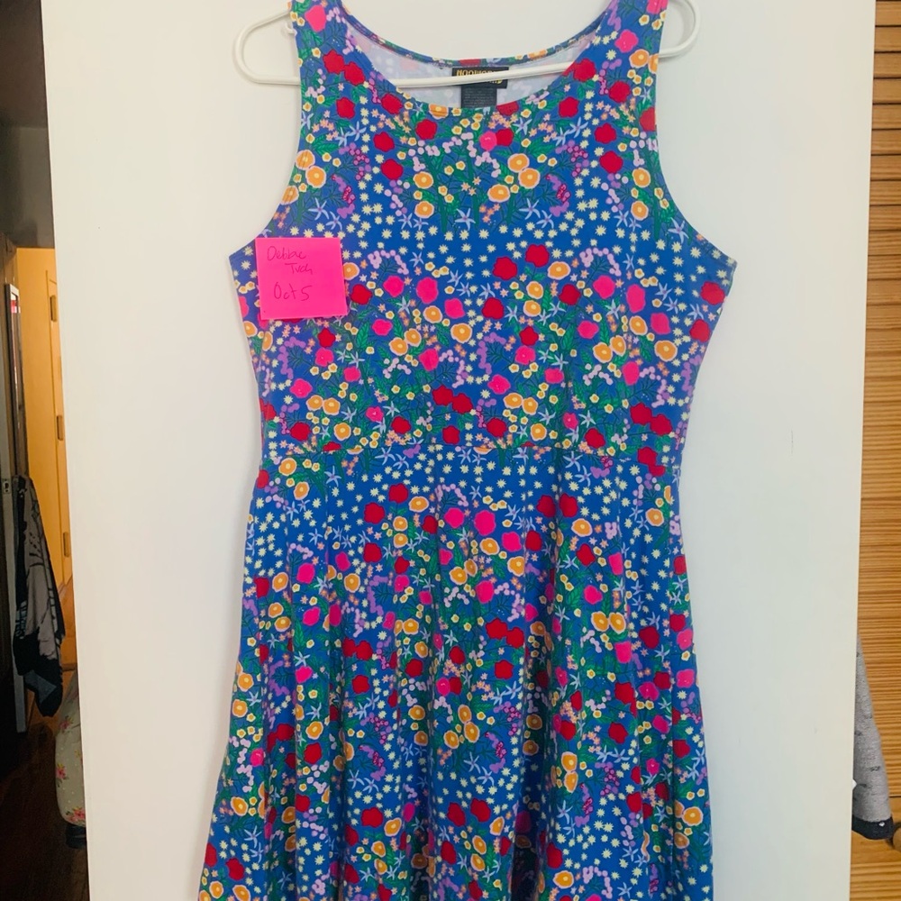 Nooworks Super Bloom Brenda Skater Dress x-Large
